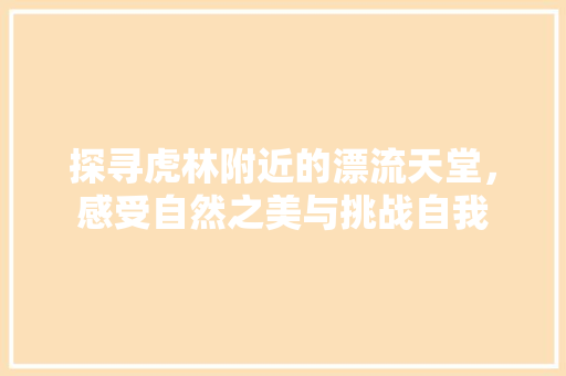 探寻虎林附近的漂流天堂，感受自然之美与挑战自我