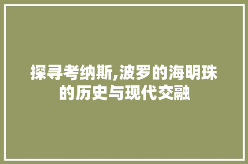 探寻考纳斯,波罗的海明珠的历史与现代交融