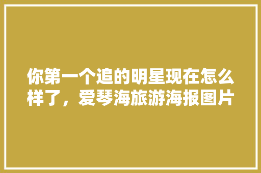 你第一个追的明星现在怎么样了，爱琴海旅游海报图片。