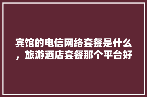 宾馆的电信网络套餐是什么，旅游酒店套餐那个平台好。