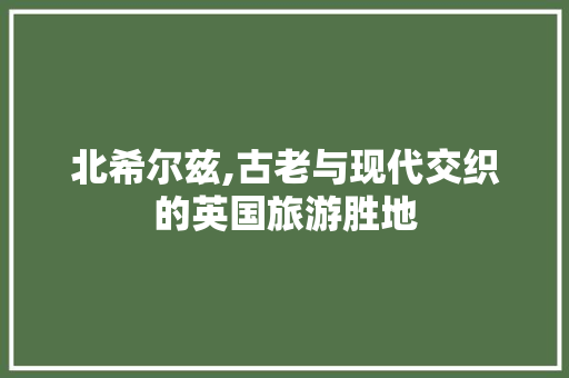 北希尔兹,古老与现代交织的英国旅游胜地