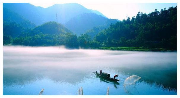 东江湖,山水画卷中的生态明珠