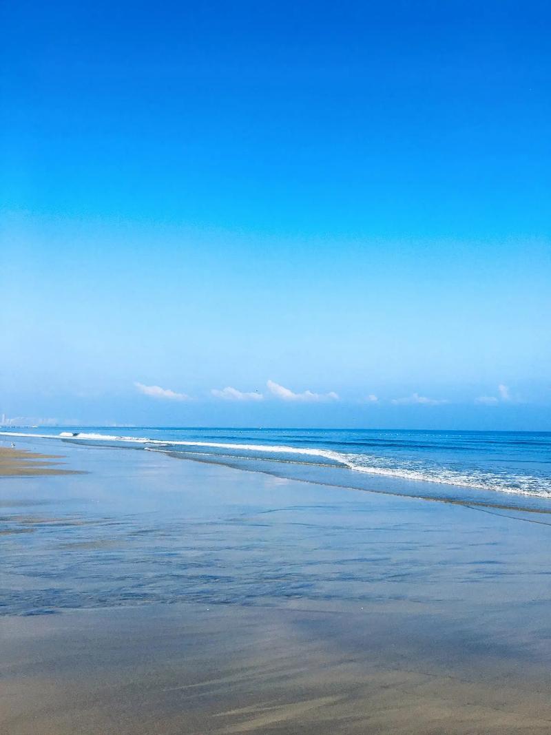 余姚沙滩,浙江沿海的天然翡翠，邂逅海天一色的浪漫时光  第2张