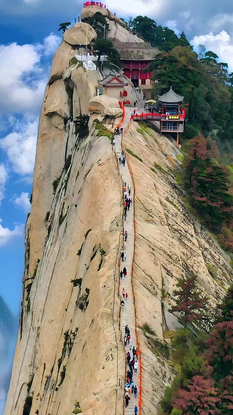 华山,险峻奇峰，天下第一奇山  第2张