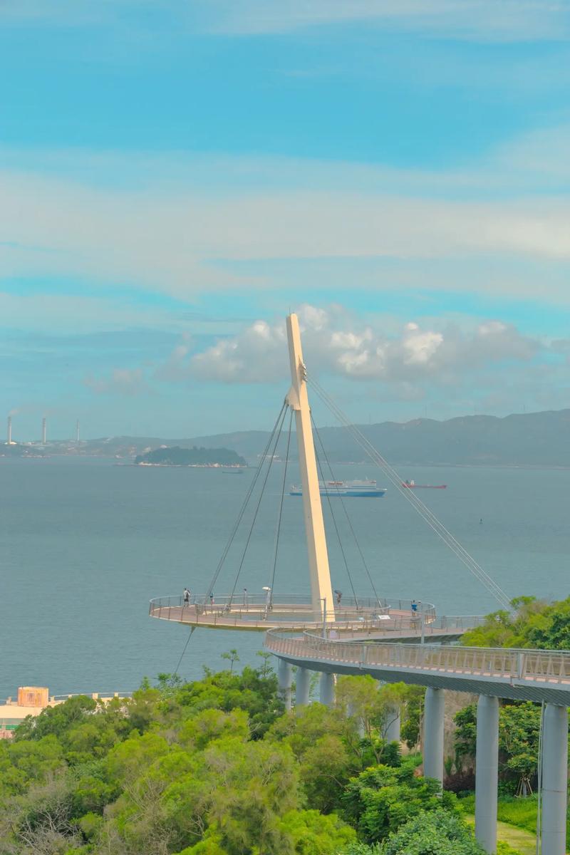 厦门栈道,漫步云端，探寻自然之美