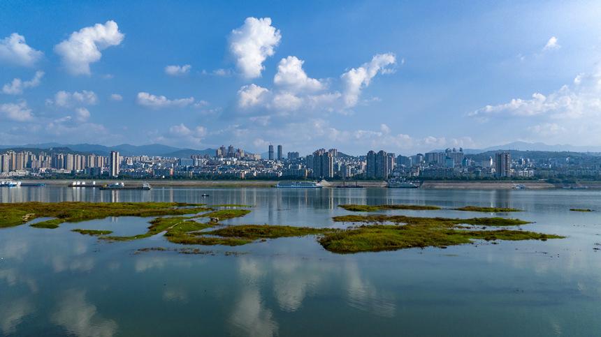 丰都滨江公园,山水画卷中的城市绿洲