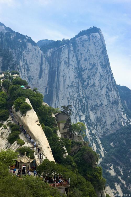 华山之美,登临绝顶，一览众山小_华山景点摄影游记