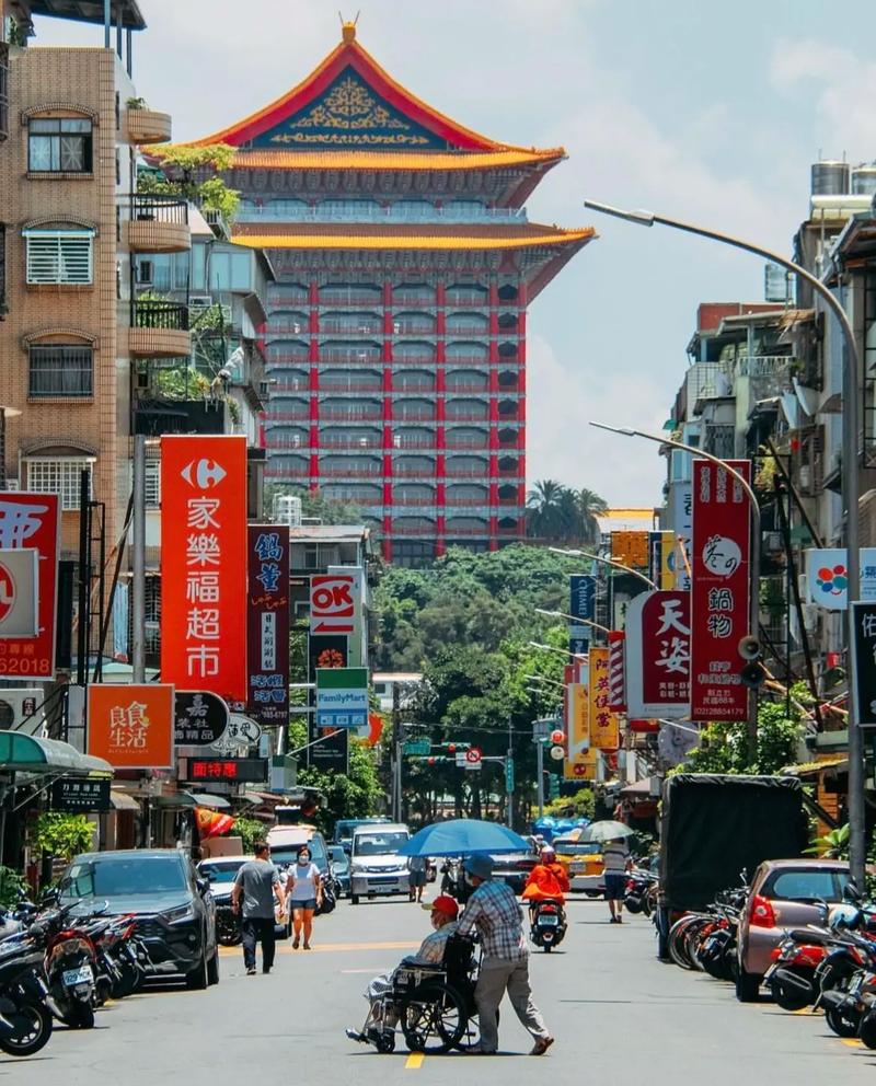 台北街头,那些可爱的景点，带你领略台湾风情