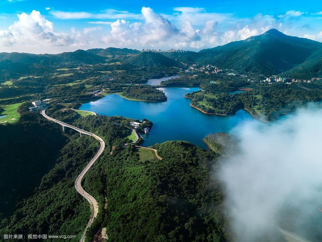 埔田水库,山水画卷中的宁静之地