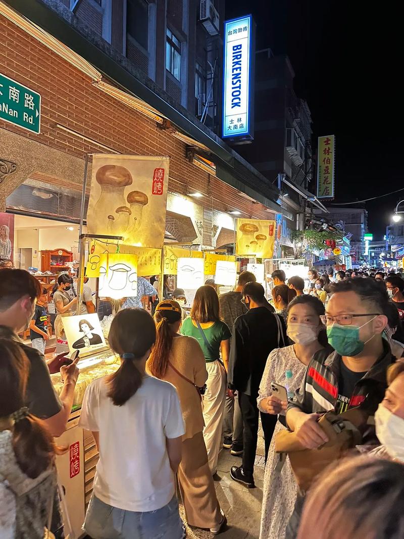 士林夜市,台湾夜生活文化的璀璨明珠