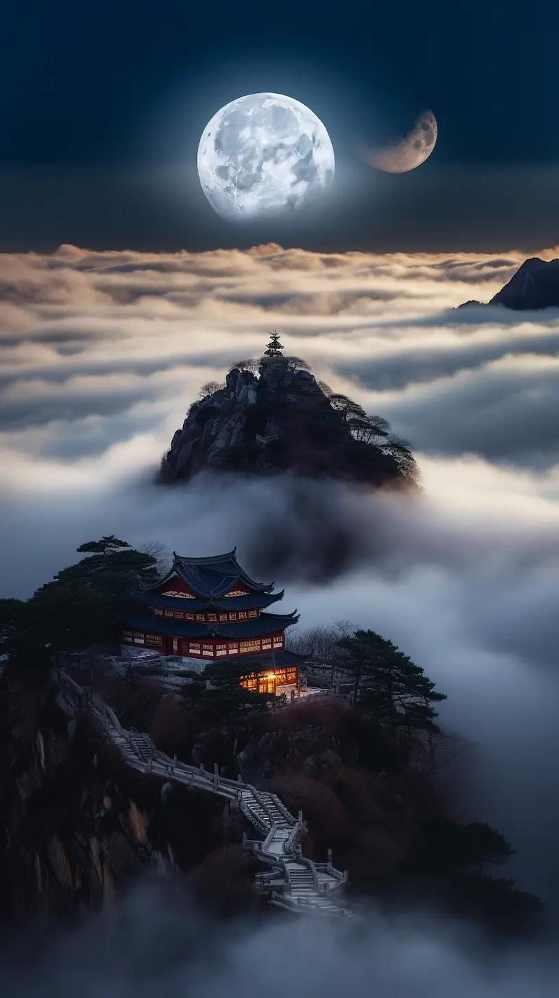 夜宿山寺，探秘千年古刹的宁静与神秘