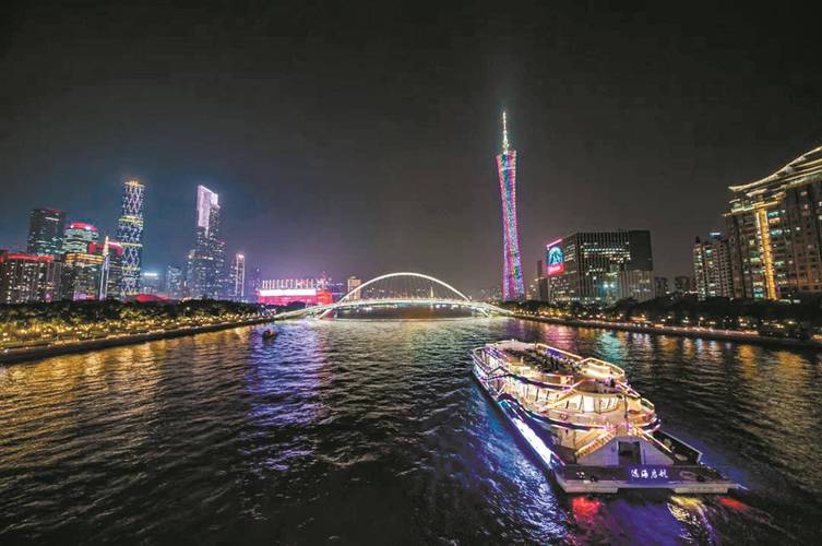 夜游沙洲公园,感受江南水乡的璀璨魅力