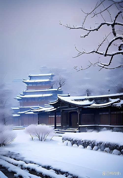 大理雪景，冬日里的仙境画卷