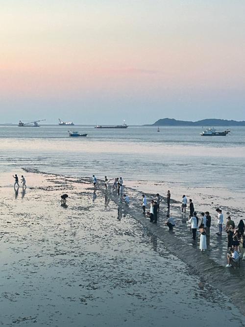 大良海边,海天一色，时光荏苒