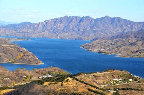 大黑汀水库,山水画卷中的生态明珠