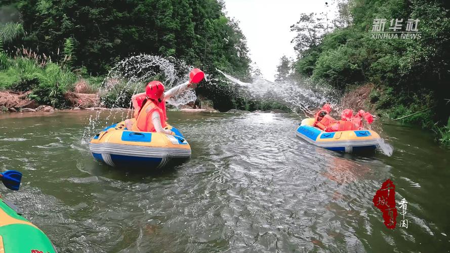 宁德溪口漂流,激流勇进，畅享自然奇观