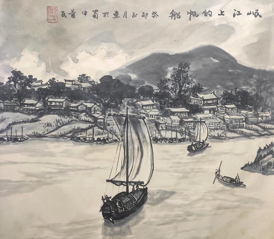 宜宾长江画廊,一幅流动的山水画卷，探寻巴蜀文化的瑰宝