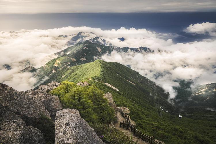 宝鸡山川美景，自然与文化交织的画卷