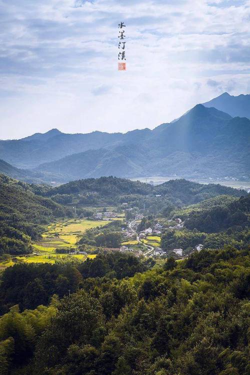 宣城山景，自然画卷中的绿宝石