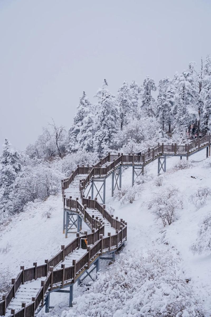 成都周边雪景胜地，探寻冬日里的纯净之美