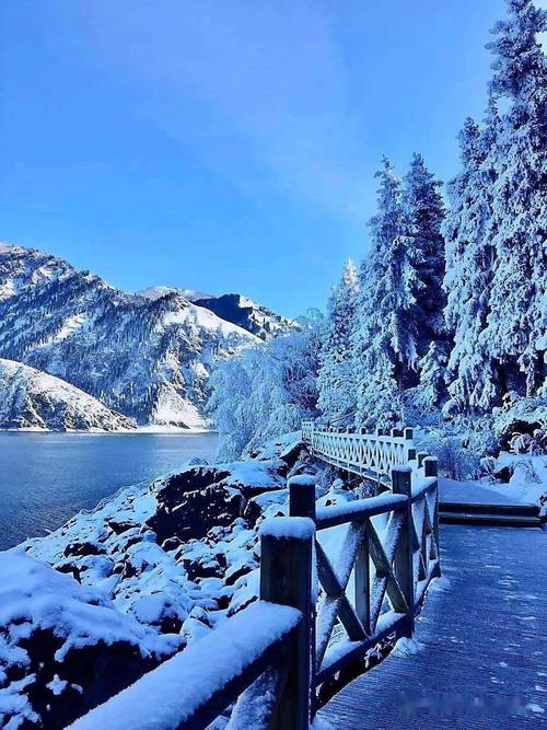 探寻天池冰雪的魅力,人间仙境，冬日秘境