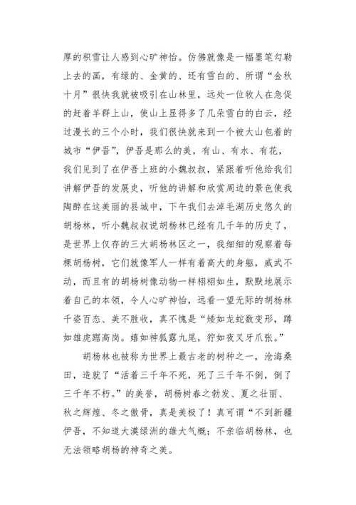 探寻新疆之美,大自然的画卷，历史的丰碑