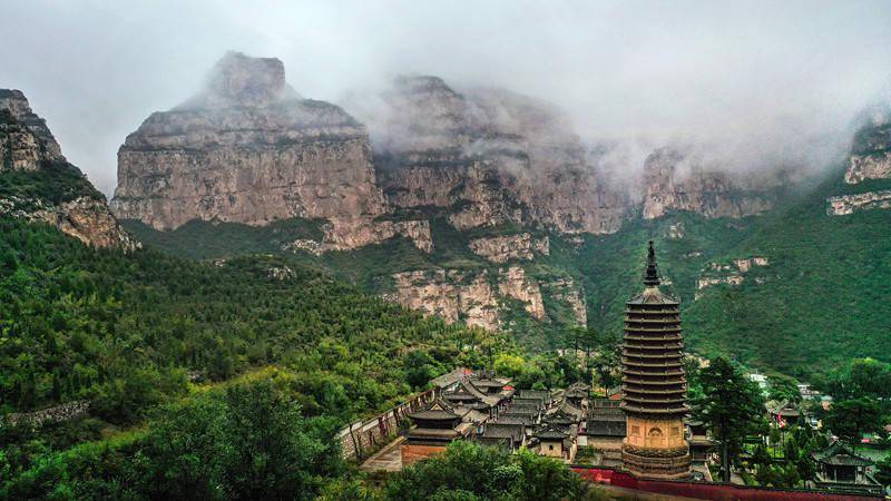 探寻灵丘风光,大小景点融合的自然画卷