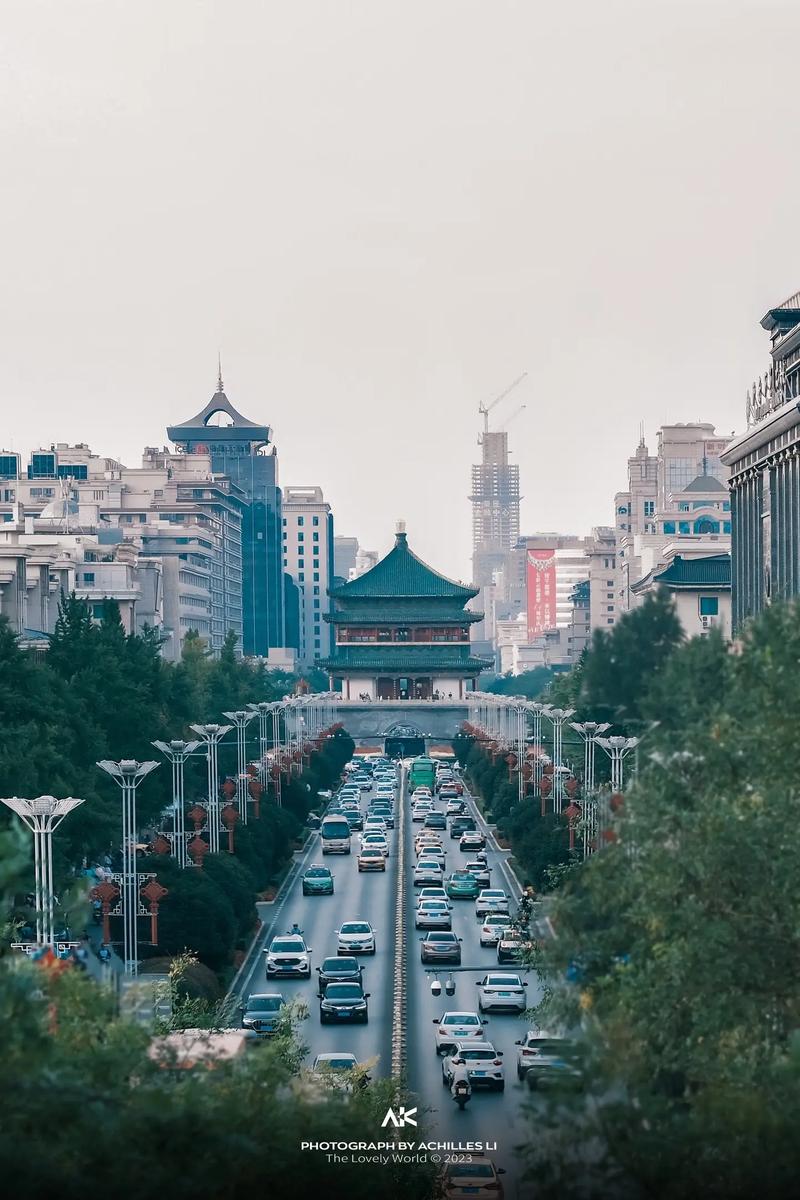 探寻西安街头,历史与现代交织的马路景点