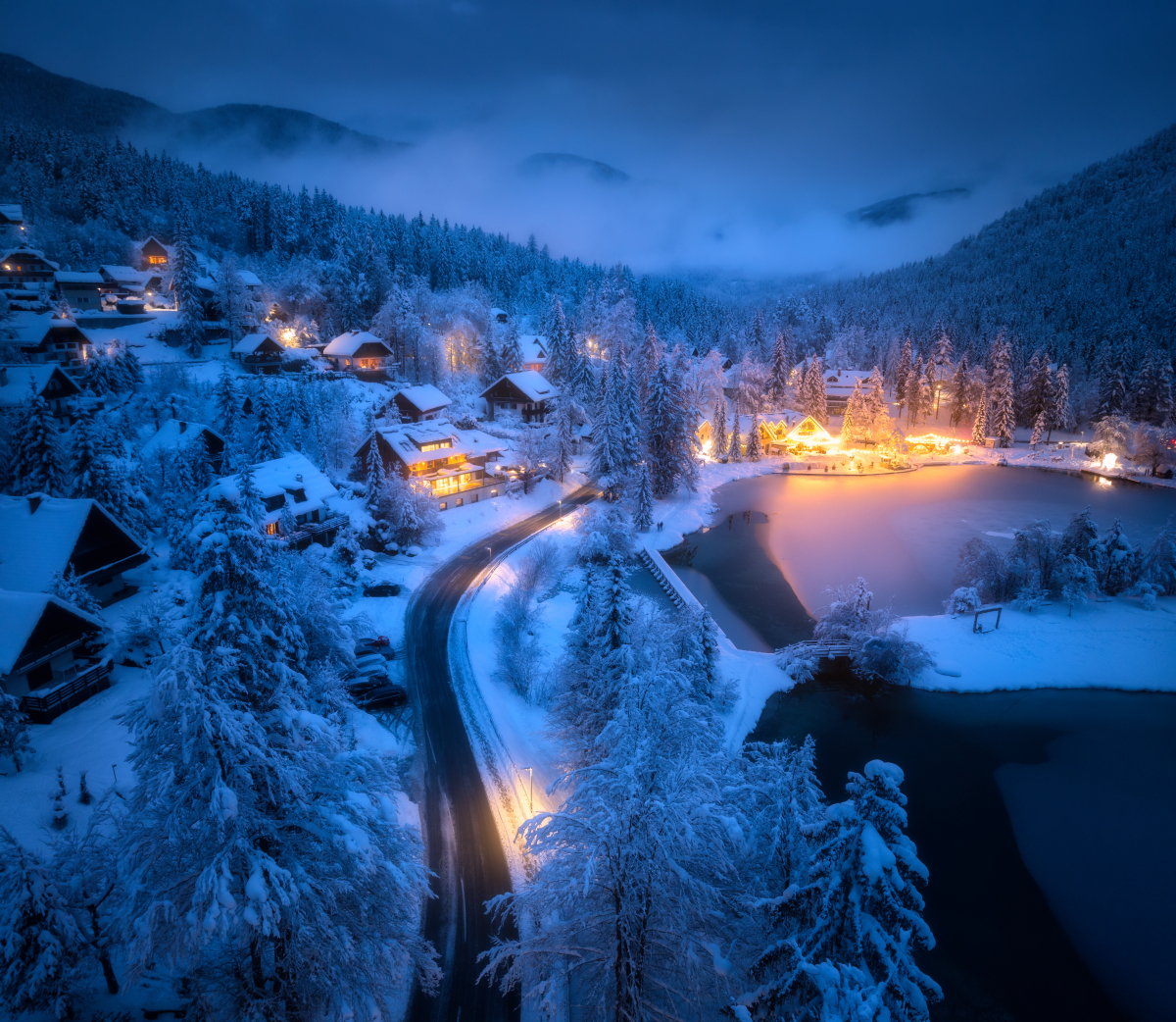 探秘漠河雪景,冰雪世界中的北极光盛宴  第2张