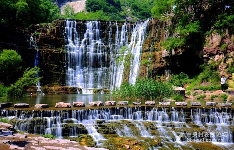 桃花谷奇景，林州山水画卷