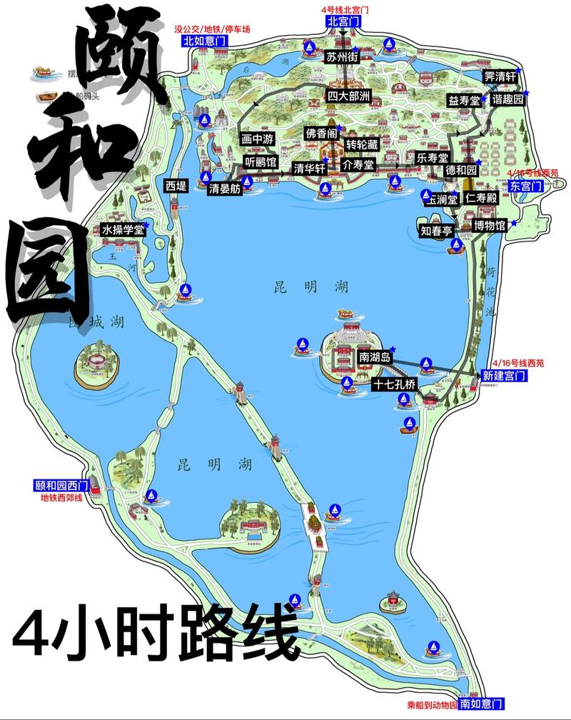 漫步颐和园,探寻皇家园林的方位之谜  第2张