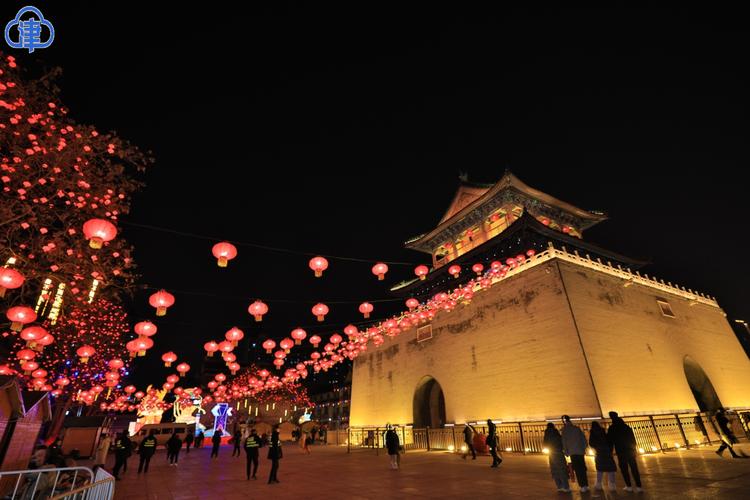 璀璨天津，春节夜景之美_走进这座城市的璀璨光影