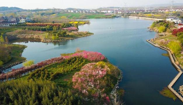 盱眙滨海公园,生态旅游新胜地，探秘自然之美