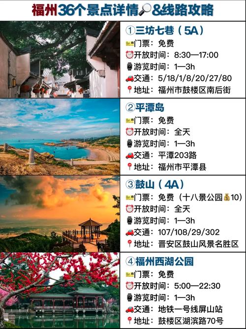 福建旅行景点介绍大全,探寻八闽大地的自然与人文景观