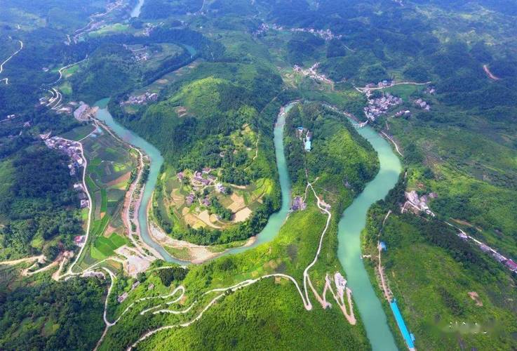 航拍宣恩,探寻山水之美，感受生态魅力