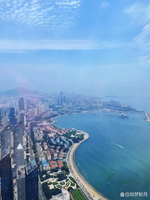 青岛天空景点,俯瞰碧海蓝天，探寻城市魅力