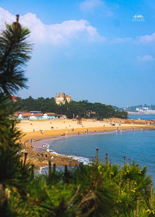 青岛洱海沙滩,浪漫海岸线的璀璨明珠