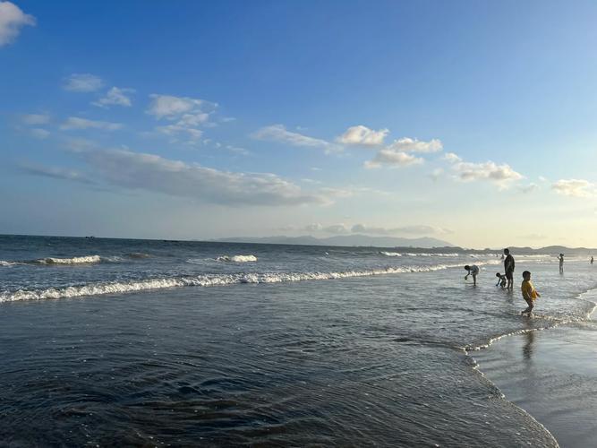 饶平海滩,碧海蓝天下的休闲胜地