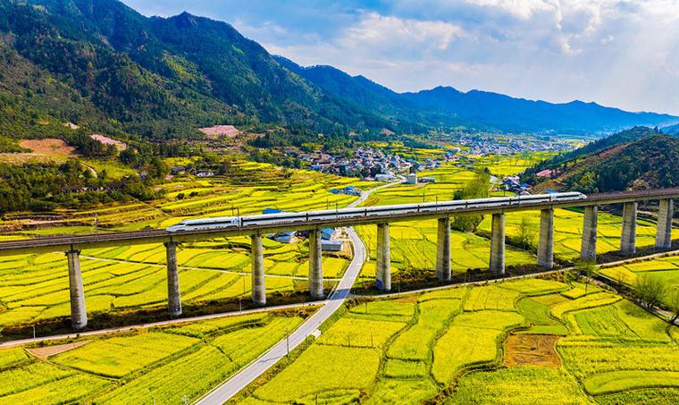 高铁之旅,探寻高铁周边的美丽风景