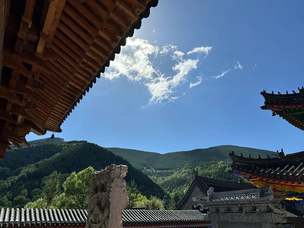 龙泉禅寺山顶奇景,禅意盎然，领略自然与人文的和谐共鸣