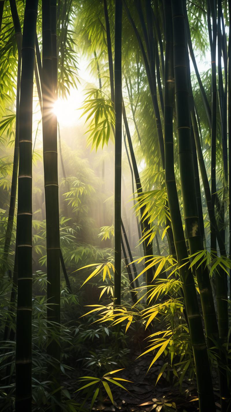 漫步山间竹林，领略自然之美_探寻我国竹林景点的魅力