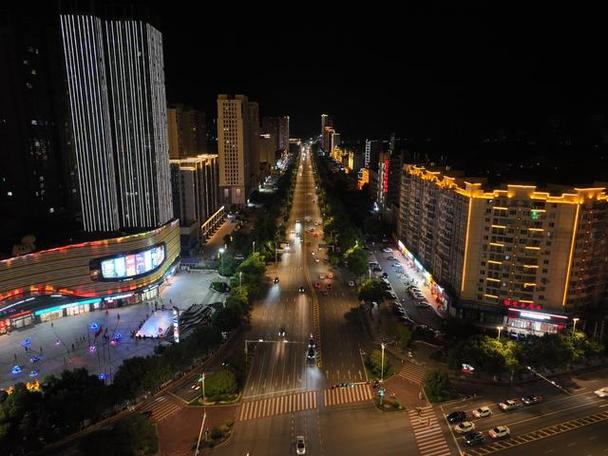 夜幕下的咸安区,探寻咸安区周边璀璨夜景的魅力