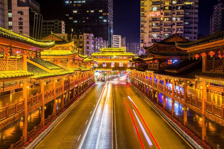 夜色都匀,璀璨夜景，唤醒城市灵魂