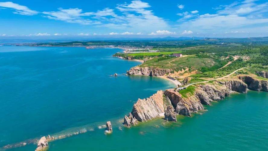 大连黄海岸,碧海蓝天下的海滨胜境，感受浪漫的海洋风情