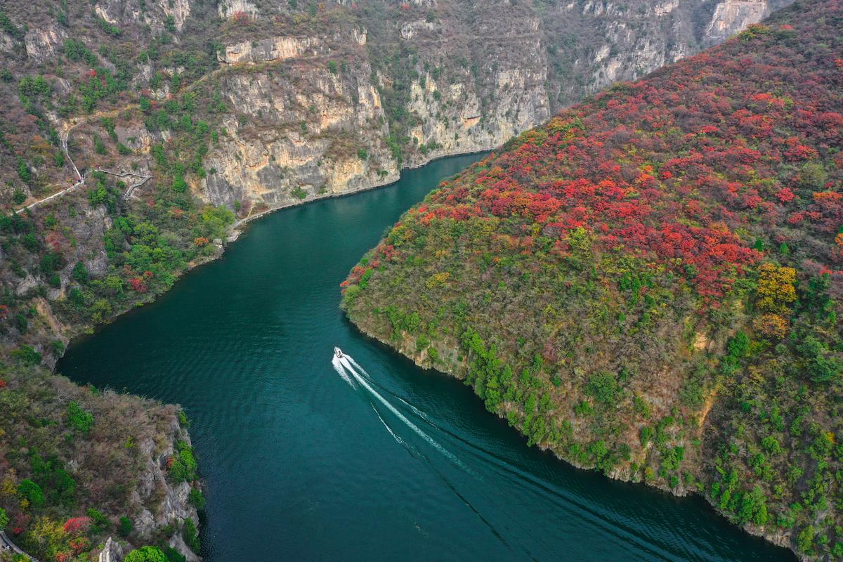 青天河都有什么好玩的，青天河风景区旅游图片大全。