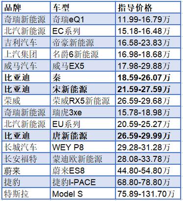 新能源汽车市场新动向,五六万价格区间车型盘点  第2张