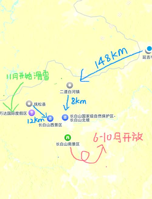 长春到白山自驾游攻略，到白山旅游必须去的地方。